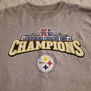2006 Pittsburgh Steelers Super Bowl Champions Shirt (Size L)